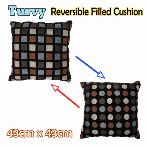 Turvy Filled Cushion by Rapee