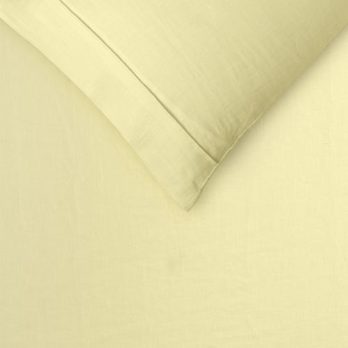 100% Linen Butter Quilt Cover Set by Vintage Design Homewares